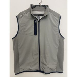 RLX Ralph Lauren Trump National Charlotte Performance Golf Vest Men XL Full Zip